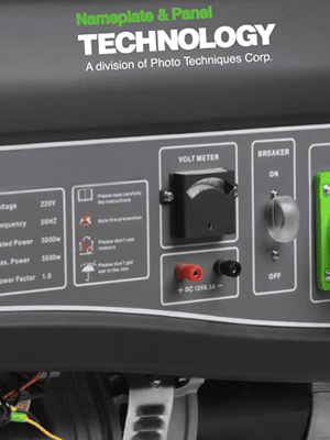 Dead Front Panel Label Innovative Graphic Solutions | Nameplate & Panel Technology