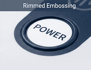 Rimmed Embossing 300