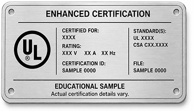 UL Enhanced Mark - 400