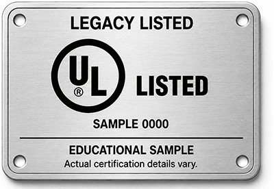 UL Legacy Listed - 400