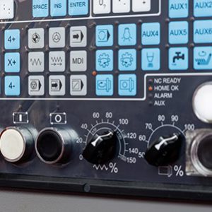 CNC Device Control Panel