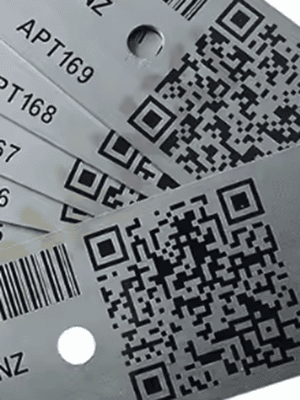 Metal Serial tag 300x400