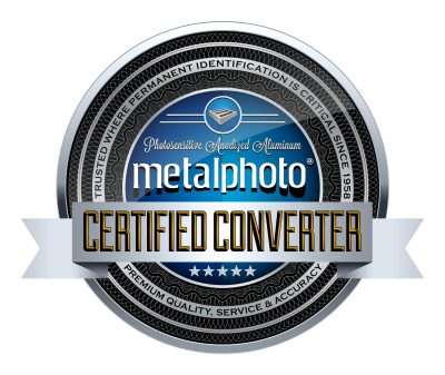 Metal photo Certified Converter Seal